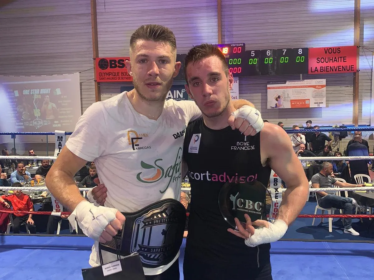 Alex Scialino, epico match a Lione contro Damien Fabregas