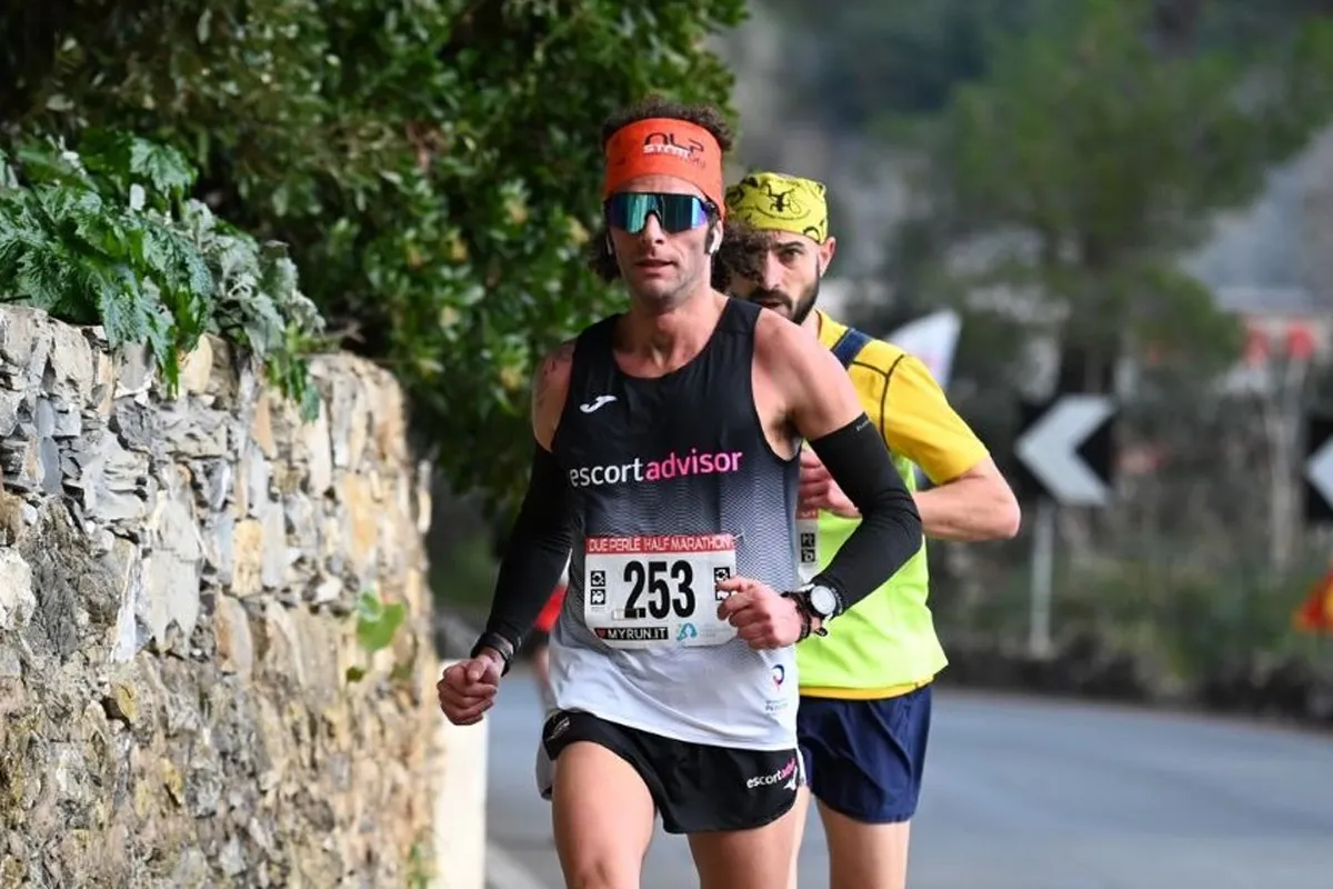 Francesco Anelli mezza maratona delle Due Perle