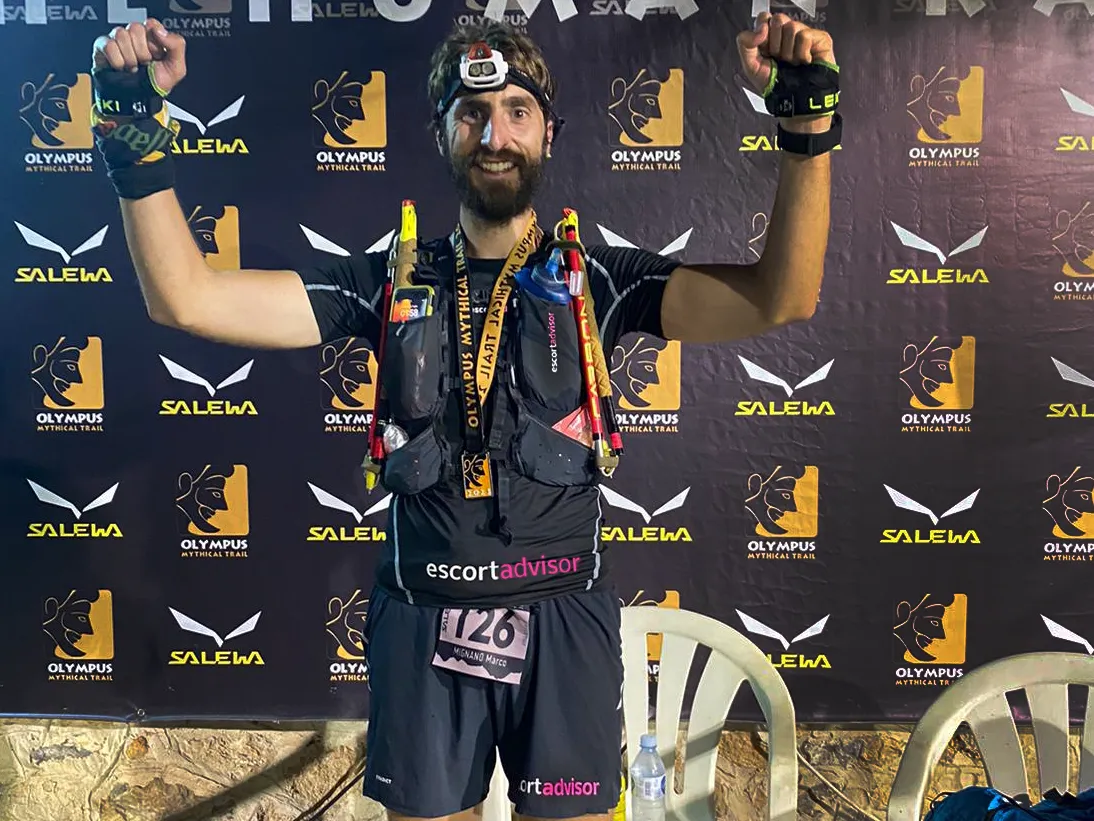 Marco Mignano conquista il Monte Olimpo