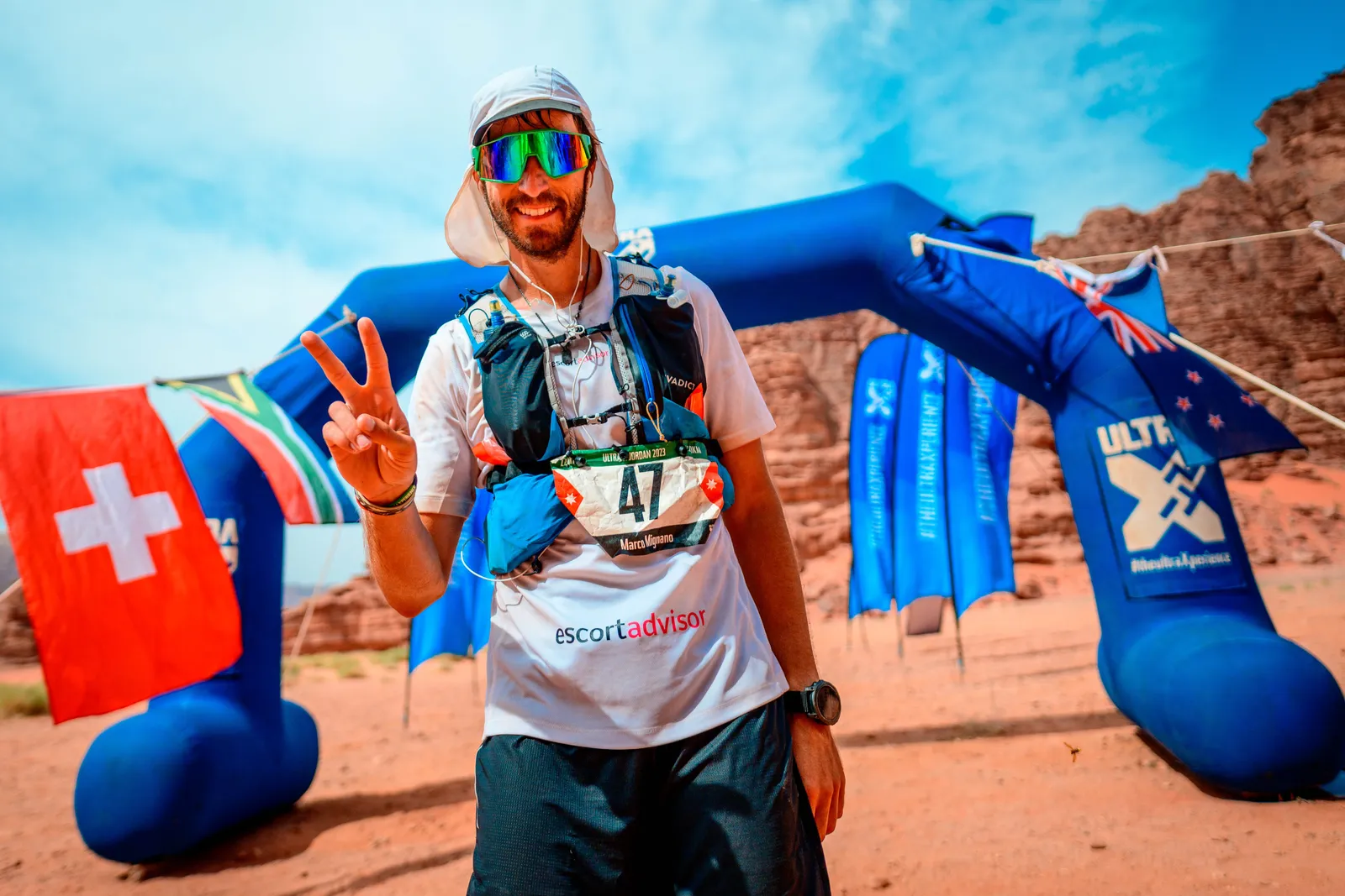 Ultra X Jordan: Mignano affronta il deserto e ne esce vincitore