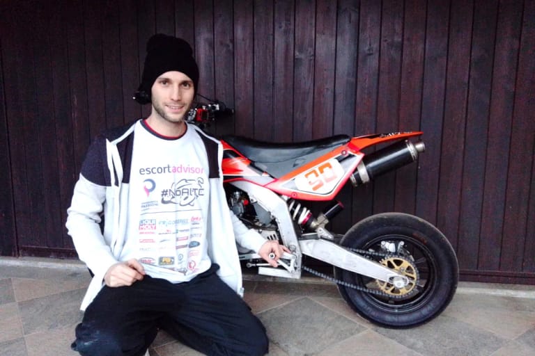 Alessandro Vigna moto custom