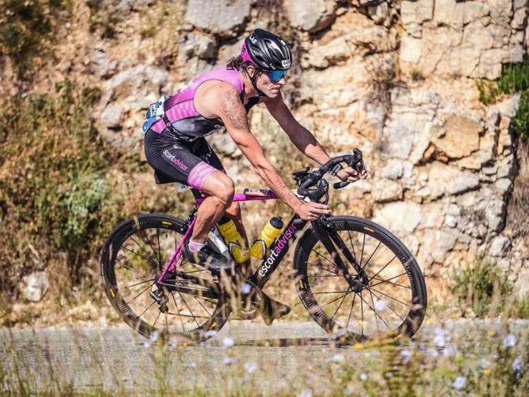 Anelli, missione compiuta: terminato l'Ironman 70.3 di Nizza