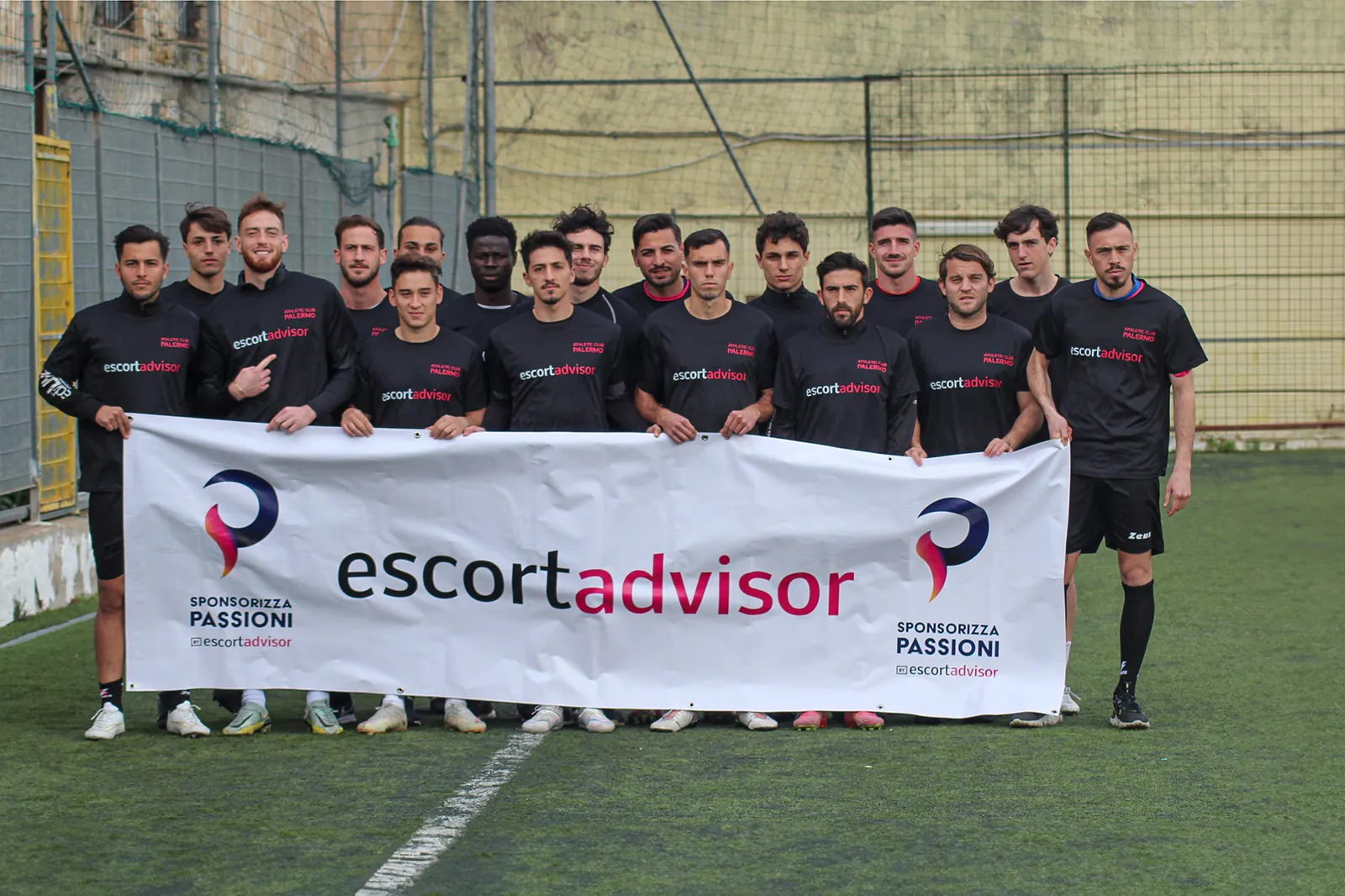 ASD Athletic Club Palermo, la seconda squadra della città sceglie Escort Advisor