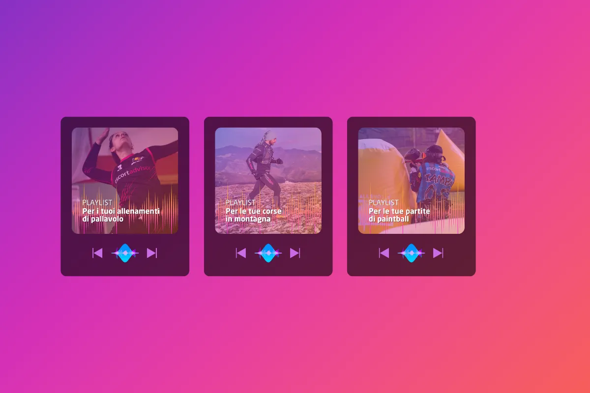 Clicca play e ascolta il ritmo della tua passione