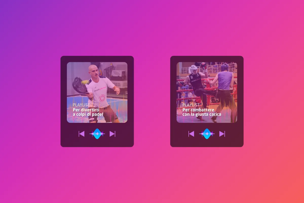 Dai ritmo alla tua passione con le playlist degli sponsorizzati