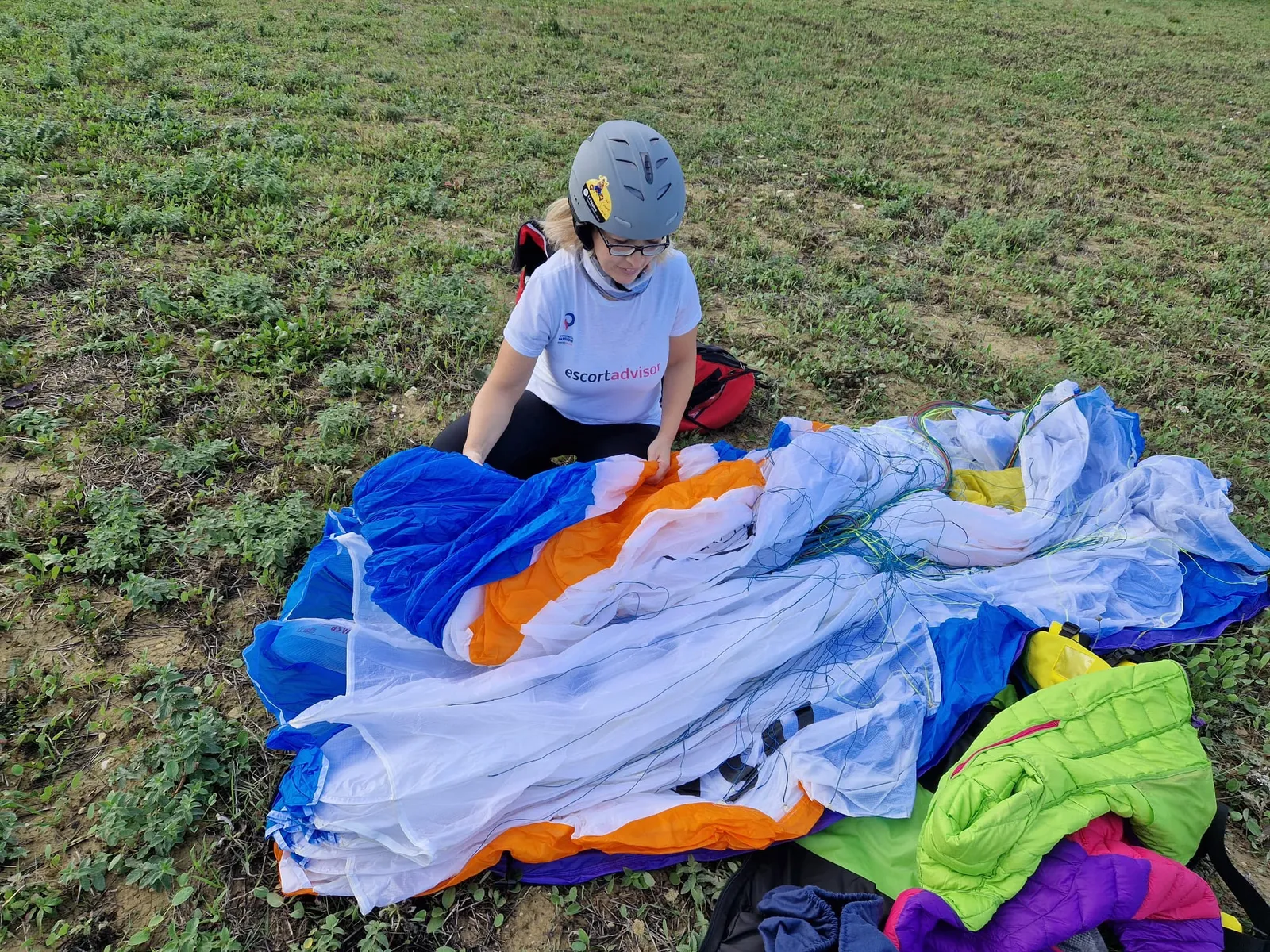Parapendio e "parlapendio" allo Sport and Nature Festival